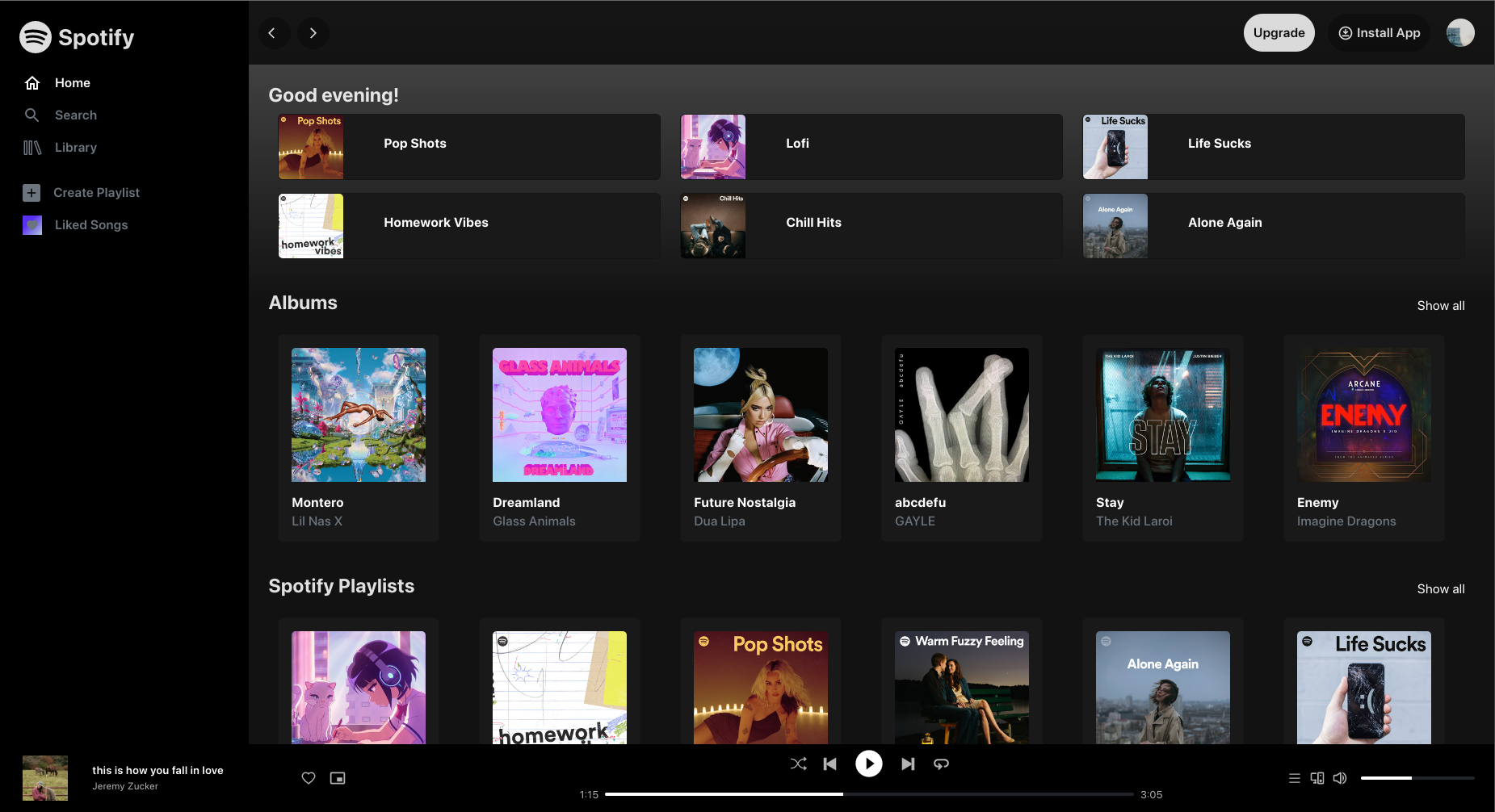 Spotify Clone